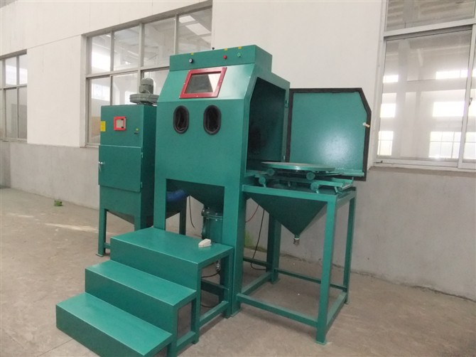 GC - 1212 car wheel pressure sandblasting machine